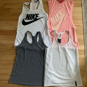 Lot of 4 sports tops
